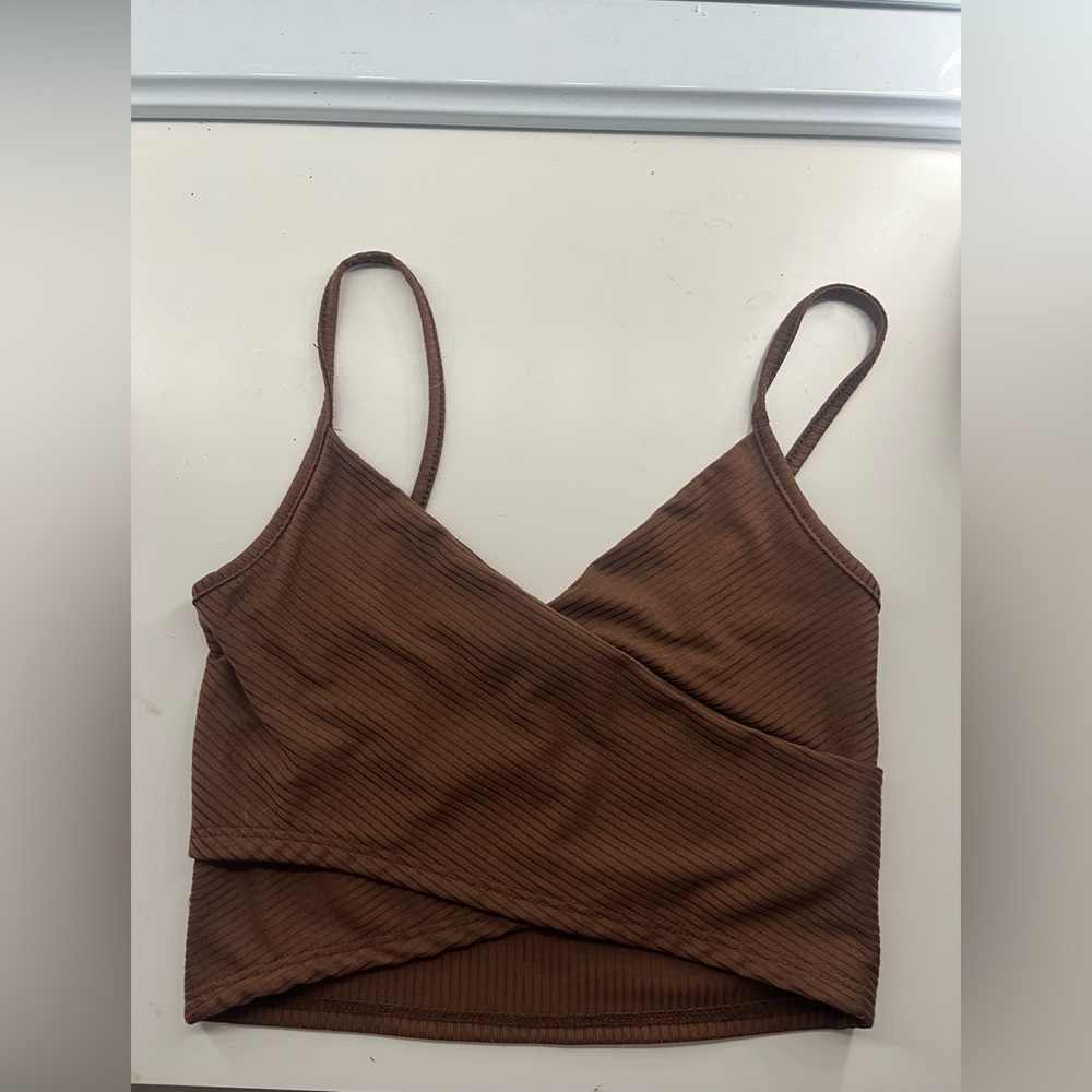 Brown Gaze Top